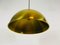 Polished Brass Pendant Lamp by Florian Schulz, 1970s 9