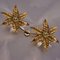 Willy Daro Style Brass Double Flower Wall Lights, 1970s, Image 5