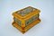 Antique Gilded and Enameled Bronze Box with Velvet Interior from Tahan 18
