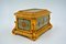 Antique Gilded and Enameled Bronze Box with Velvet Interior from Tahan, Image 11