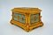 Antique Gilded and Enameled Bronze Box with Velvet Interior from Tahan 10