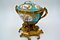 Antique Covered Cup in Chiselled, Gilded Bronze & Painted Sèvres Porcelain, Image 10