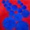 Giorgio Lo Fermo, Blue Circles, 2020, Original Oil on Canvas, Image 1