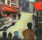 Paris, Oil on Cardboard, Mid-20th Century, Image 2