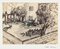 Angelo Griscelli, Lunch in the Countryside, 20th Centrury, Original Drawing, Image 2