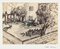 Angelo Griscelli, Lunch in the Countryside, 20th Century, Dessin Originale 2