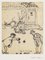 Angelo Griscelli, Figuren, Tusche & Bleistift auf Papier, 20. Jahrhundert 1