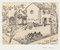 Angelo Griscelli, Lunch in the countryside, 20th Centrury, Original Drawing, Immagine 1