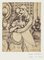 Angelo Griscelli, Das Paar, Bleistift und Tinte, 20. Jahrhundert 1