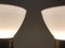 Lampes de Bureau Obélisques Mid-Century de Rembrandt Lamp Company, Etats-Unis, Set de 2 17