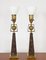 Mid-Century Modern American Obelisk Table Lamps from Rembrandt Lamp Company, Set of 2 1