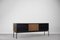 Mid-Century Modern Italian Walnut Sideboard with Copper Front, 1970s, Image 5