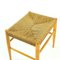 Mid-Century Hocker aus Eiche und Seil, Tschechoslowakei, 1960er 4