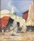 Abdulla Hassan, escena Oriental de Oriente con siete árabes, óleo sobre lienzo, Imagen 3