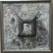 Arno Jung, 1948, Graue Formen, Öl auf Leinwand 3