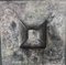 Arno Jung, 1948, forme grigie, olio su tela, Immagine 1