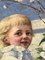 Henry Edward Corbould, Happy Child, óleo sobre cartón, Imagen 1
