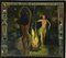 Nude Women Dance by a Fire, Oil on Canvas, Image 2