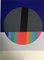 Eugenio Carmi, Blue and Grey Circle, Lithograph, Image 1