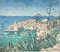 Dubrovnik Ragusa, Harbor, Schultz Josef, 1892-1972, Watercolor, Image 1