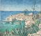 Dubrovnik Ragusa, Harbor, Schultz Josef, 1892-1972, Watercolor 3