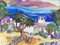 Heymo Bach, St. Nicolas Bay Crete, 1994-1997, Watercolor, Imagen 1