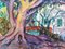 Heymo Bach, Rhodos Park, 2002, Watercolor 1
