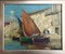 Ronda, Southern Port Sailboats, Oil on Wood 8