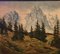 Wetterhorn Rosenhorn, 1947 Overlooking Firs, Oil on Canvas 2