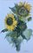 Maria-Therese Tietmeyer, Sunflower Kronberg, Watercolor 1