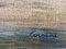 La spiaggia di Napoli al crepuscolo, olio su tela, Alberto Corsini, 1933, Immagine 6