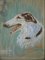 Russian Greyhound, Pastel 1