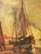 Arthur Alexander Bante, Reede Harbor Sailboat, 1924, Oil on Canvas 4
