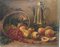 Bodegón de manzanas y uvas, óleo sobre lienzo, Imagen 1