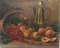 Bodegón de manzanas y uvas, óleo sobre lienzo, Imagen 2