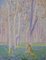 Bourgeois De Wohl, Trees In Purple Violet, 1914, Mixed Media, Image 1