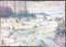 Winter Landscape, Oil on Canvas, Image 3