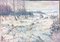 Winter Landscape, Oil on Canvas, Image 4