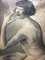 Mercier M, Smoking Lady, 1930, Charcoal, Image 6