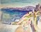 Heymo Bach, Mar Mediterraneo, acquerello, Immagine 1