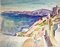 Heymo Bach, Mediterranean Sea, Aquarelle 1