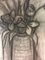 Zach Thomas, Flower Still Life, 1922, Charcoal 4