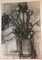 Zach Thomas, Flower Still Life, 1922, Charcoal 5