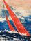 Sailboats, Oil on Canvas, Set of 2 5