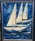 Sailboats, Oil on Canvas, Set of 2 3