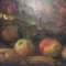 Antonia Vogelzang, Still Life Apples Banana Pear, Oil on Canvas, Image 6