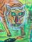 Eike Meyer Daniel Muenster, Tiger Green Snake, Wax Crayon, Imagen 2