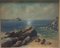 Unknown, Biarritz Beach Scene, 1947, Oil on Panel, Image 3