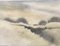 Werner Roger, Winter Landscape, 1944-2015, Watercolor 1