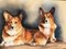 Lournau Pembroke, Welsh Corgi, 1994, Pastel 5